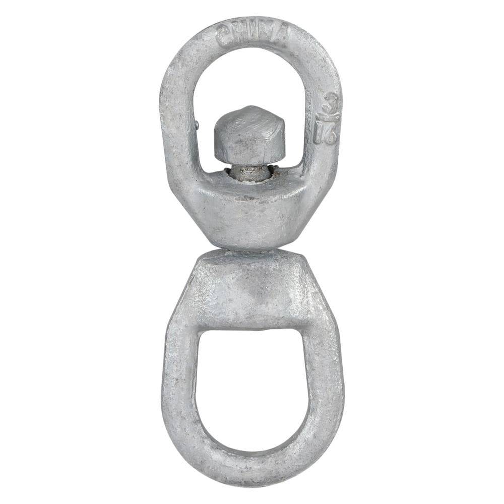 National Hardware N100-287 (V3252) 3/16-in Swivel in Galvanized | N100-287