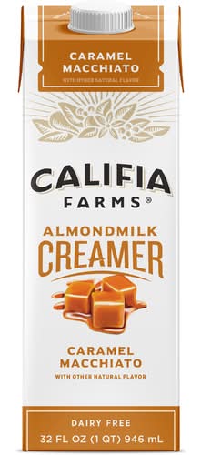 Califia Farms Caramel Macchiato Almond Milk Coffee Creamer