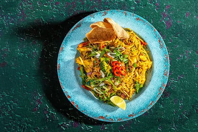 Chicken Singapore Noodles