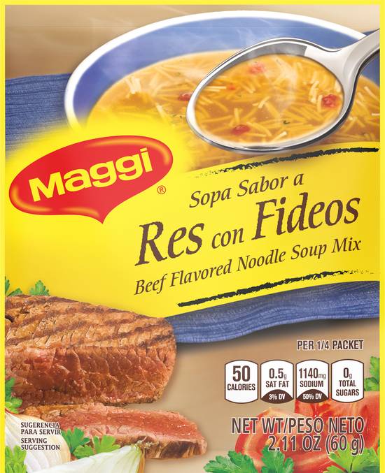 Maggi Beef Flavored Noodle Soup Mix