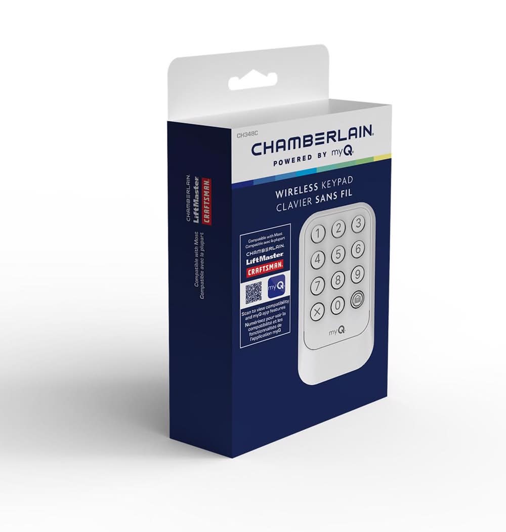 Chamberlain Myq 1 Door Wireless Keyless Entry For All Chamberlain, Liftmaster, And Craftsman Garage
