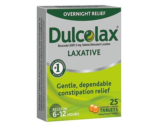 Dulcolax · Laxative Overnight Relief (25 tablets)
