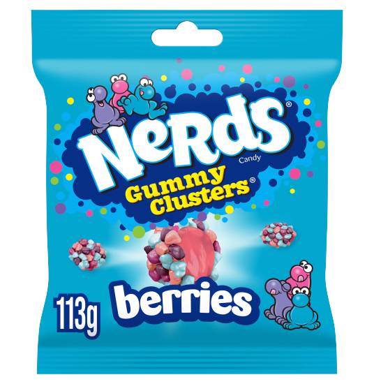 Nerds Berries, Candy Gummy Clusters (113g)