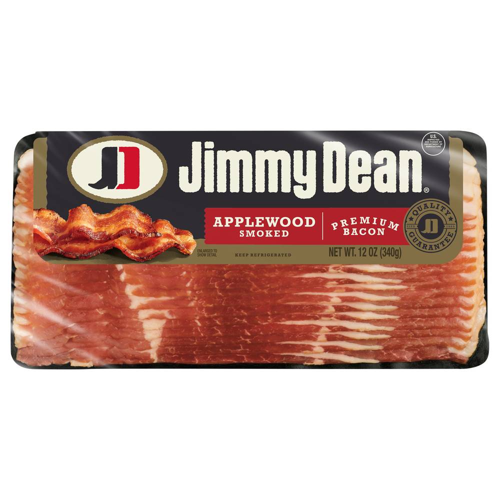 Jimmy Dean Premium Applewood Smoked Bacon (12 oz)