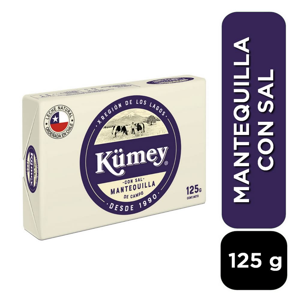 Kumey · Mantequilla de campo con sal (125 g)