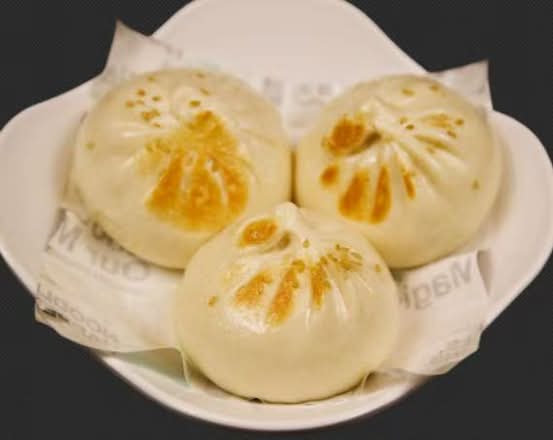 Golden Bottom Bao /  多汁酱肉脆皮煎包(3个)