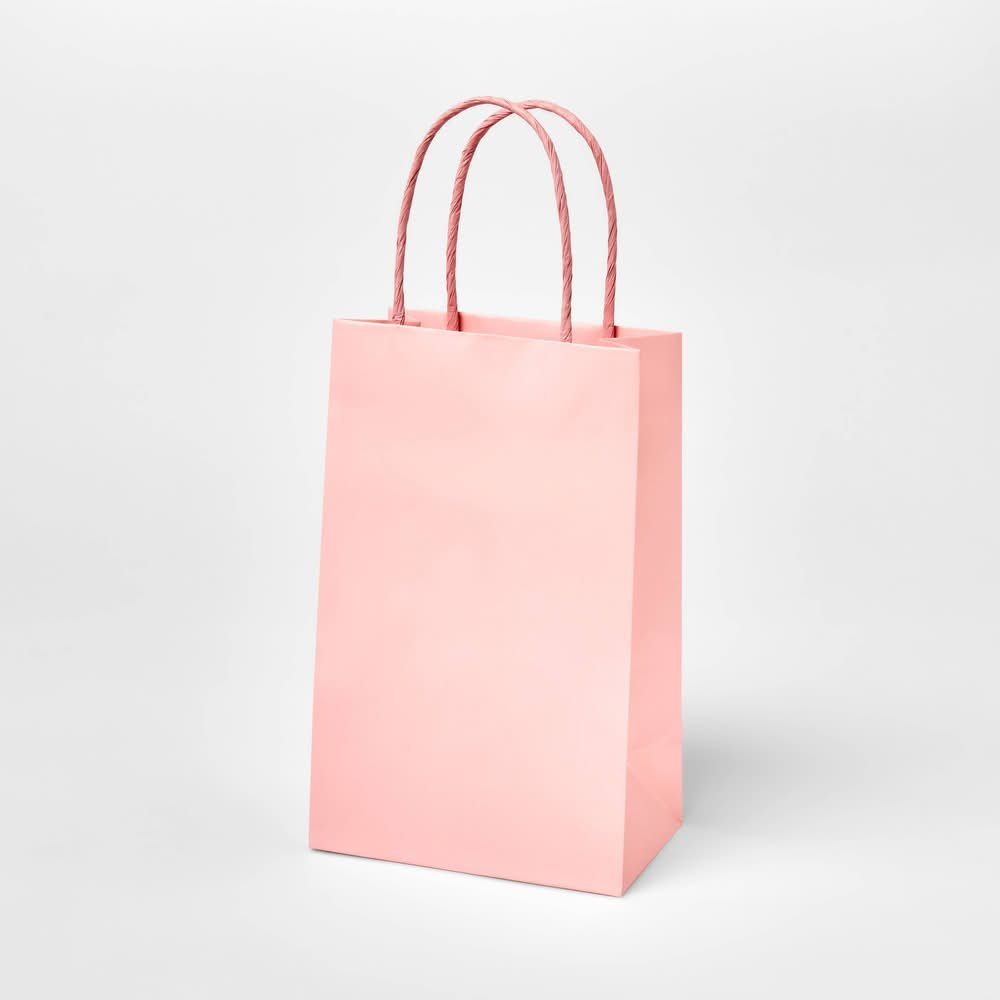 Spritz Tote Gift Bag, XS, Pink