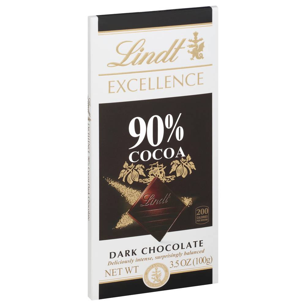 Lindt Excellence 90% Cocoa Supreme Dark Chocolate