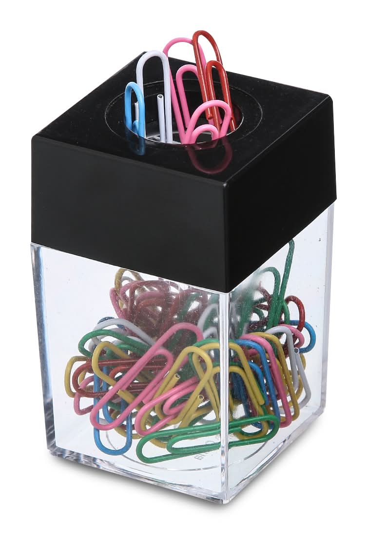 Office Depot · Despachador de clips negro (20 g)