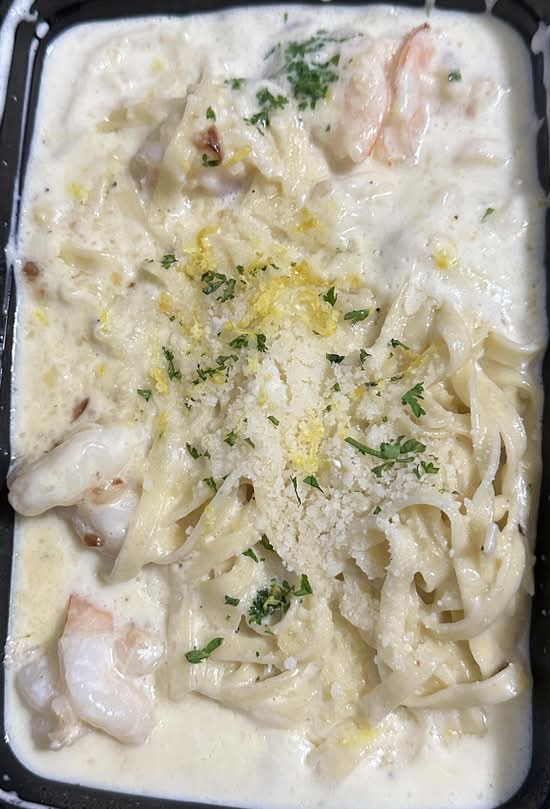 Homemade Lemon Linguine