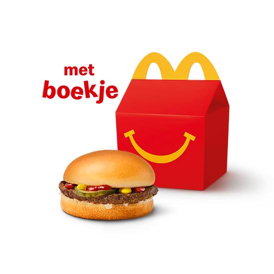 Happy Meal Hamburger met Boekje