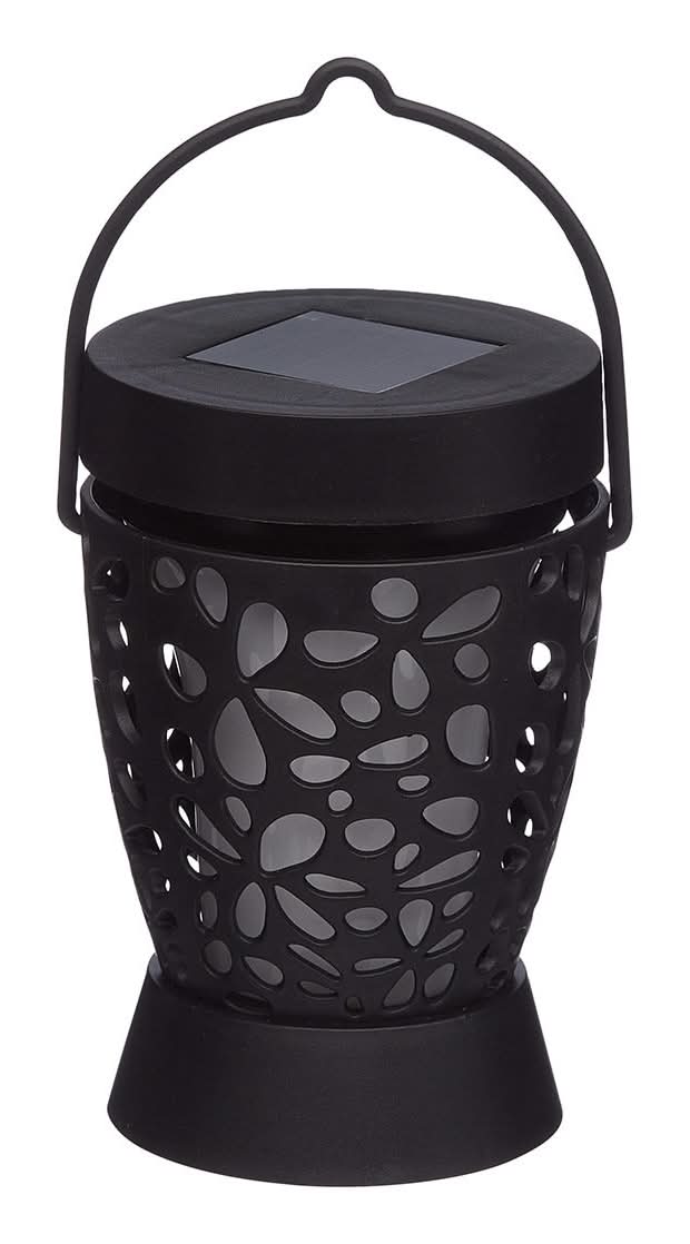 Plastic Solar Lantern With Handle Small