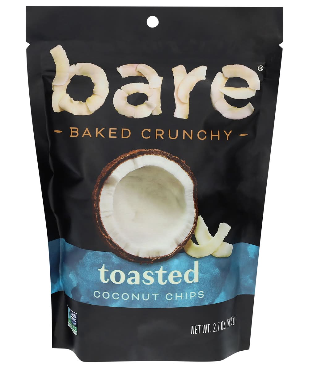 Bare Baked Crunchy Coconut Chips, Toasted (2.7 oz)