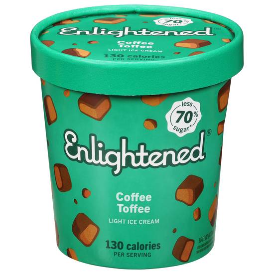 Enlightened Light Coffee Toffee Ice Cream