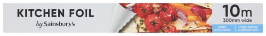 Sainsbury's 10m x 300mm, Kitchen Foil