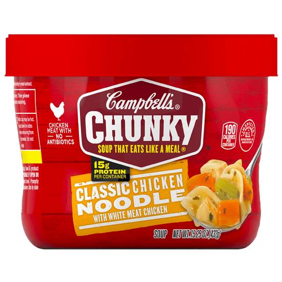 Campbell's Chunky Chicken Noodle Soup 15.25oz