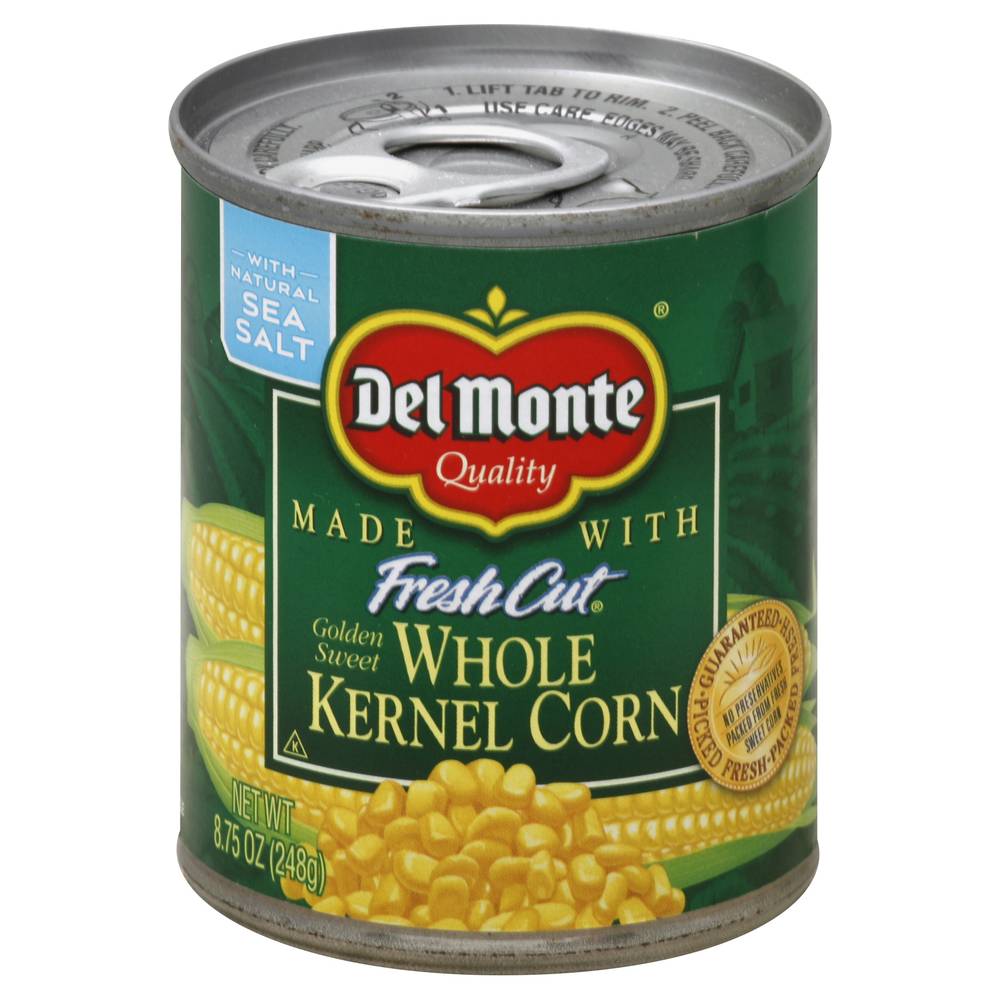 Del Monte Fresh Cut Whole Golden Sweet Kernel Corn (8.75 oz)