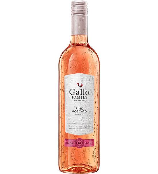 GALLO PINK MOSCATO ROSE WINE 75CL