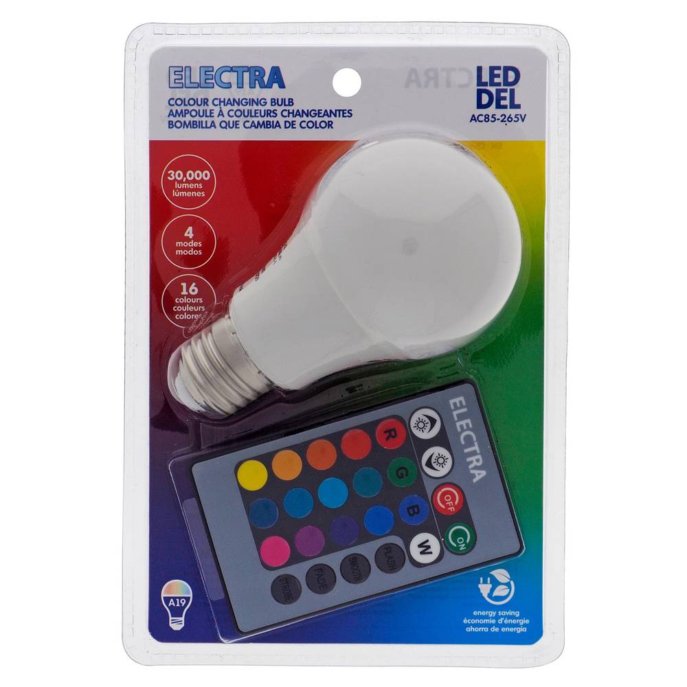 Electra Led Color Changing Bulb