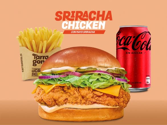Combo Big Sriracha Chicken