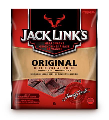 Jack Link's Original Beef Jerky Meat Snacks (80 g)