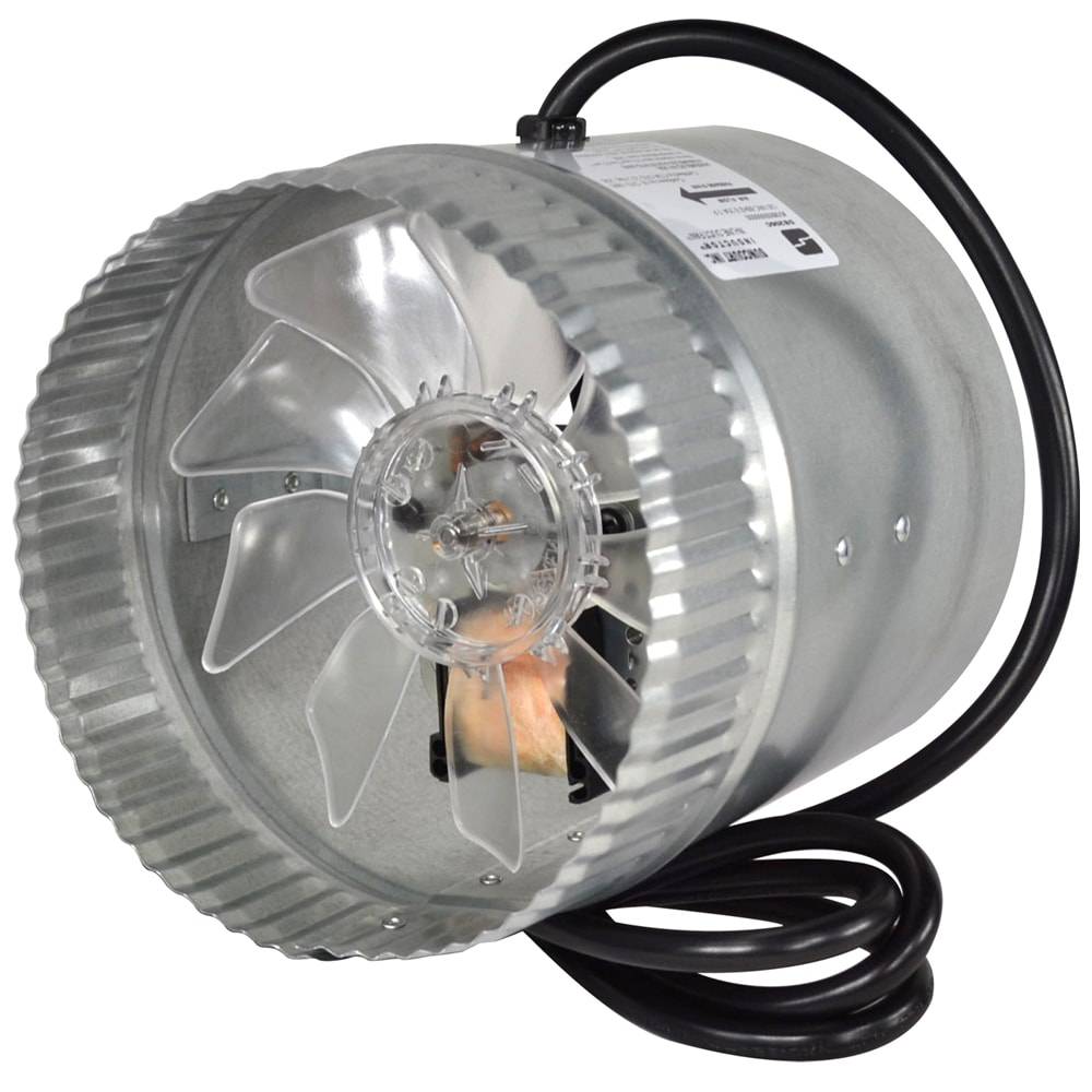 SUNCOURT 6-in dia 250-CFM Galvanized Steel Axial Duct Fan | DB206C