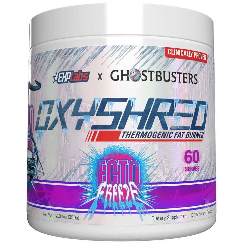 EHPlabs Oxyshred Thermogenic Fat Burner - Ghostbusters Ecto Freeze (12.34 oz)