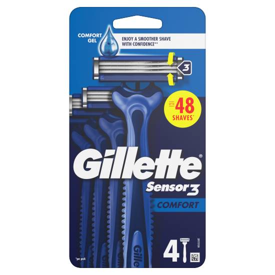 Gillette Sensor Disposable Razors For Men