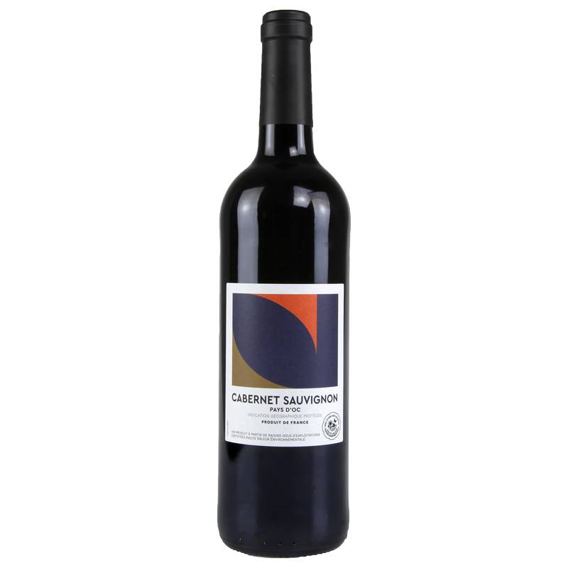 Franprix - Vin rouge cabernet sauvignon du pays d'oc domestique (750 ml)