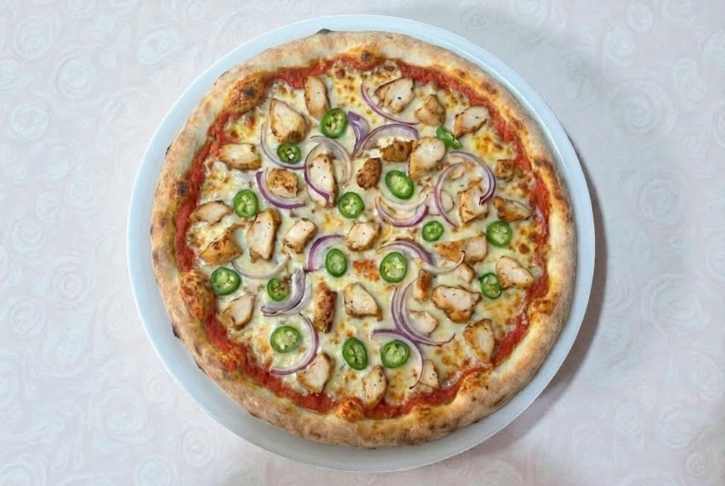 🍕 Pizza Poulet Piccante
