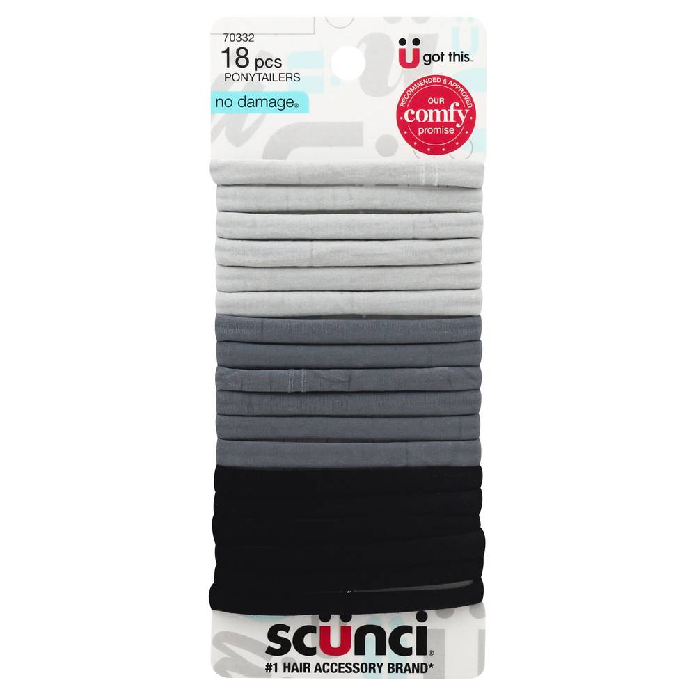 Scunci No Damage Ponytailers (50 g)