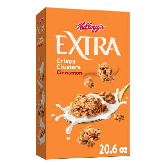 Kellogg's Extra Crispy Cluster Granola Cereal (cinnamon flavor)