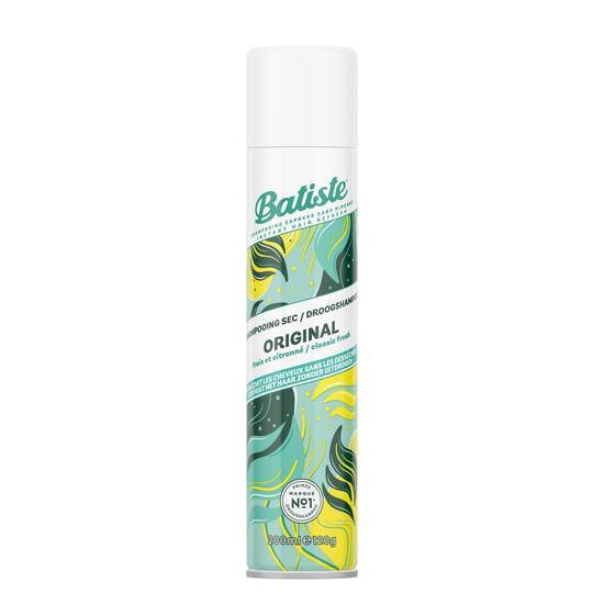 Batiste - Shampoing sec frais & citronné original (200ml)