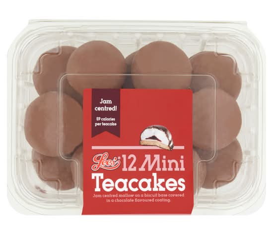 Lees' Mini Teacakes (12 pack)