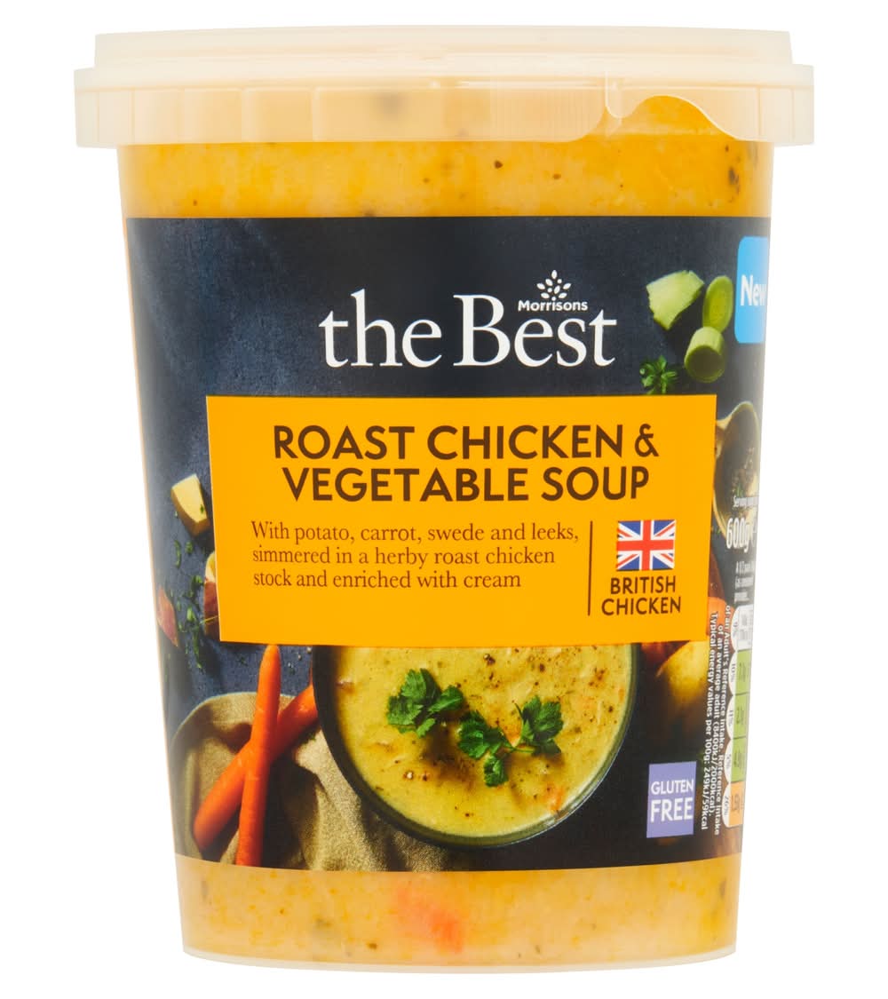 Morrisons The Best Roast Chicken & Vegetable Soup 600g