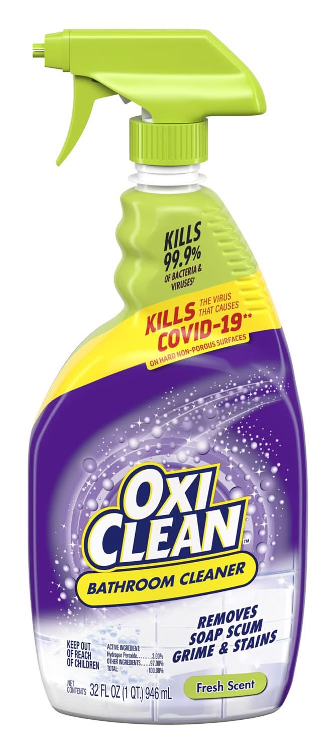 Oxi Clean Citrus Scent Shower Tub And Tile Cleaner 32 Oz Liquid