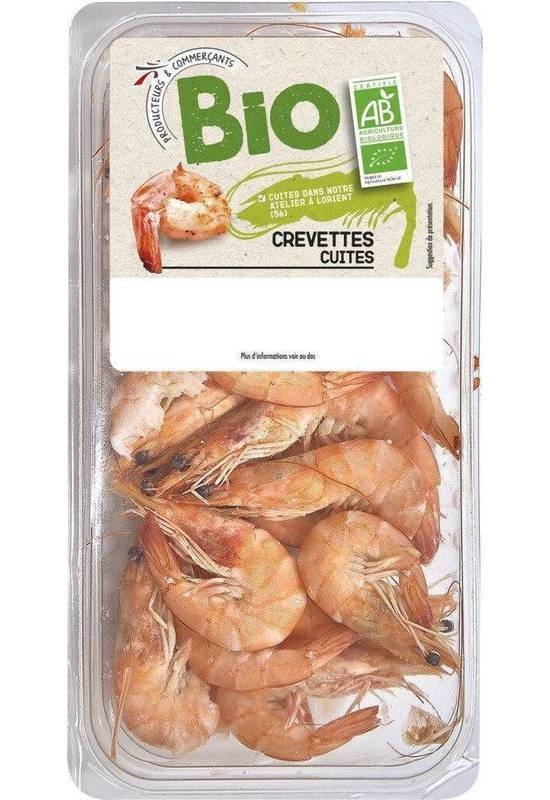 Crevettes cuites bio - Intermarché - 300g