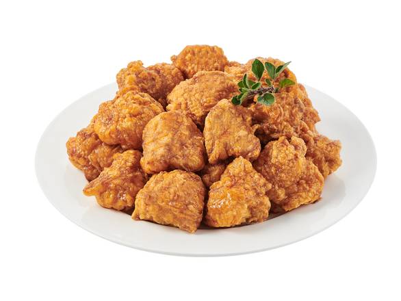 Crispy Fried Boneless w/Sauce Half Size