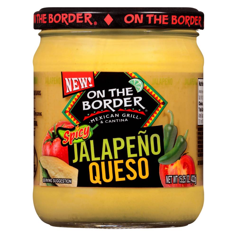 On the Border Spicy Jalapeno Queso Salsa (15.25 oz)