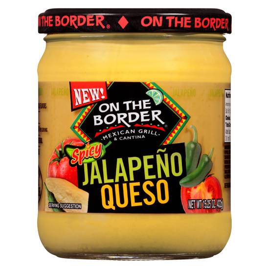 On the Border Spicy Jalapeno Queso Salsa