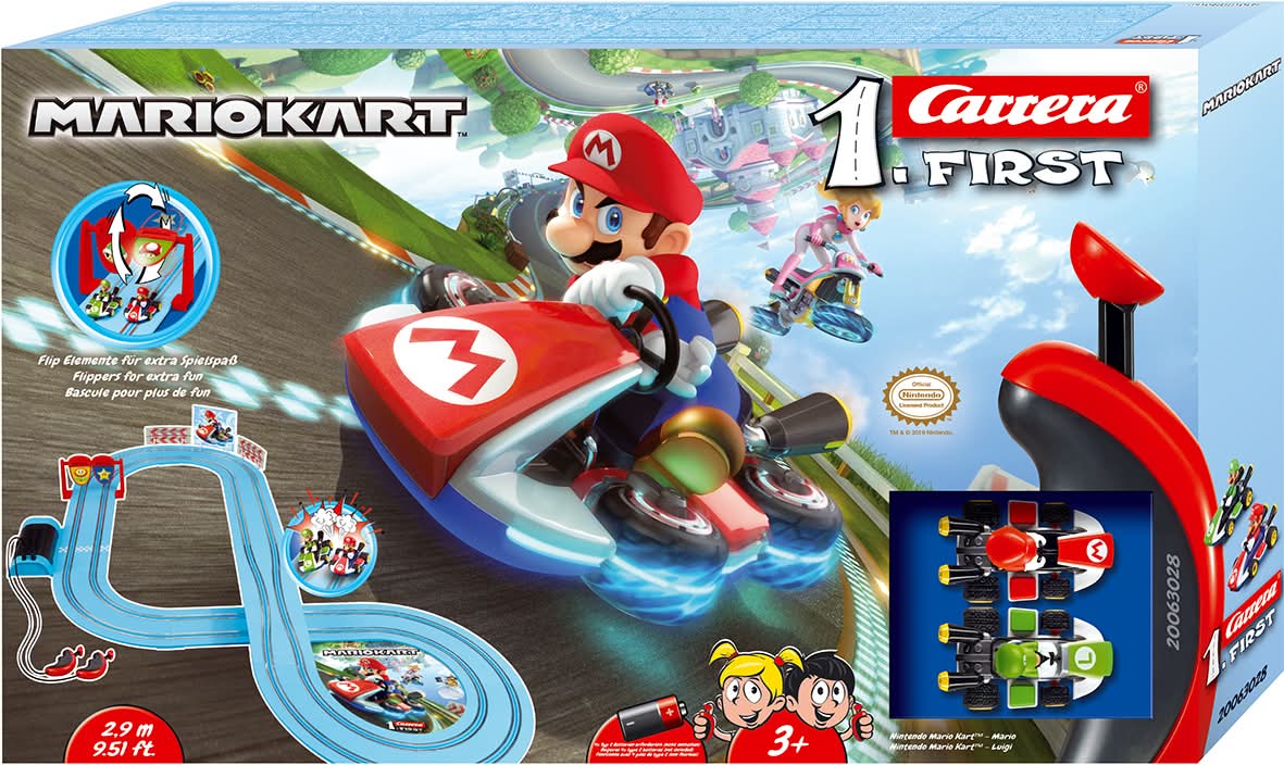 Carrera · Pista mario kart