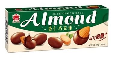 義美杏仁巧克力球(牛奶巧克力)