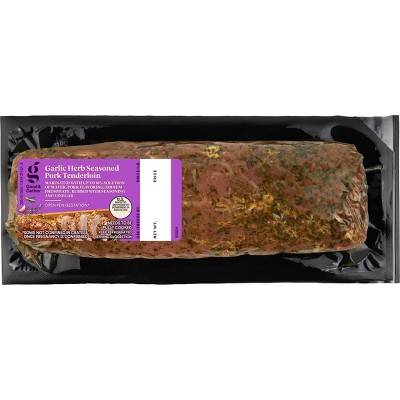 Garlic & Herb Seasoned Pork Tenderloin - 1-1.5lbs - price per lb - Good & Gather™