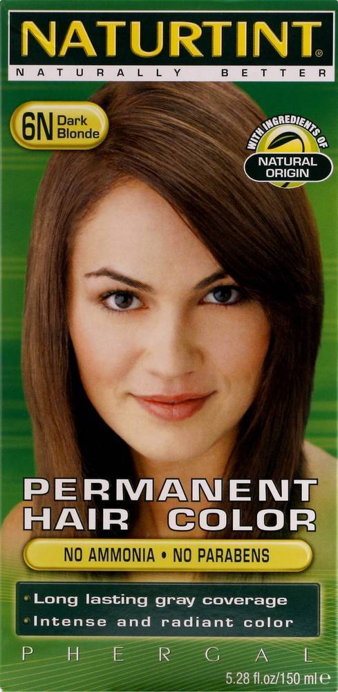 Naturtint Ammonia Free Permanent Hair Color, 6n Dark Blonde (6.3 fl oz)