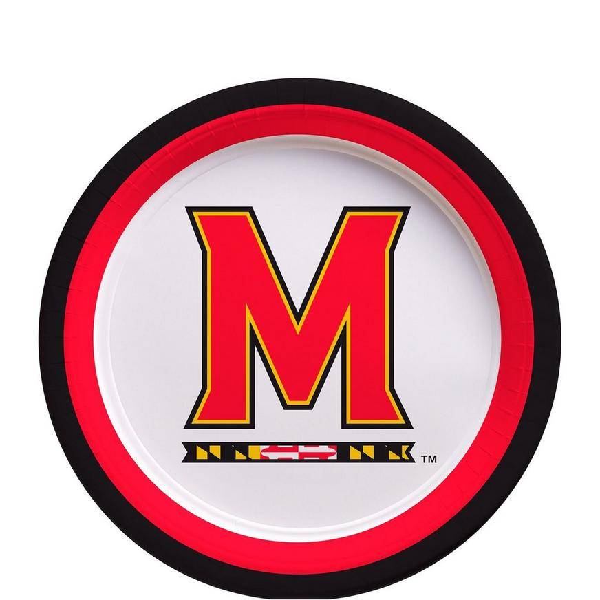 Maryland Terrapins Dessert Plates 12ct