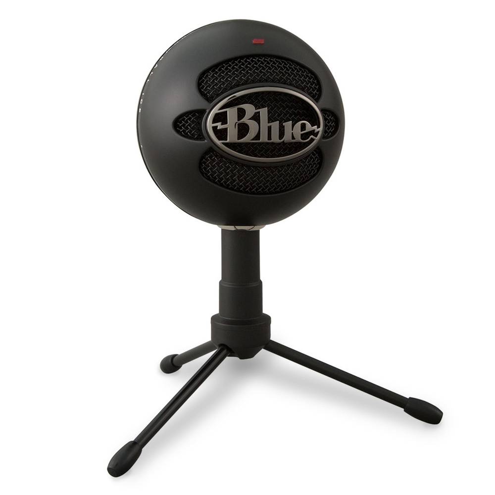 Blue microfono usb snowball ice negro (1 pieza)