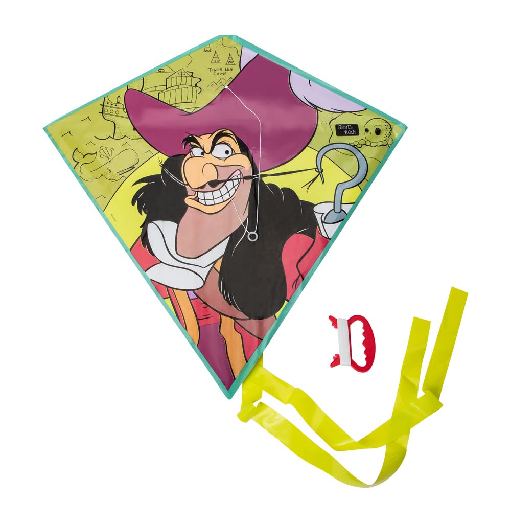 Cartoon Characters Kite Captain Hook