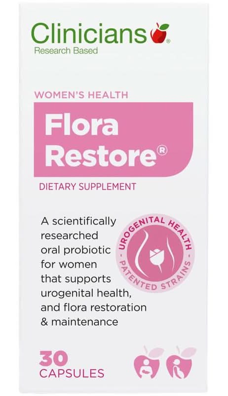 Clinicians Flora Restore Capsules 30s
