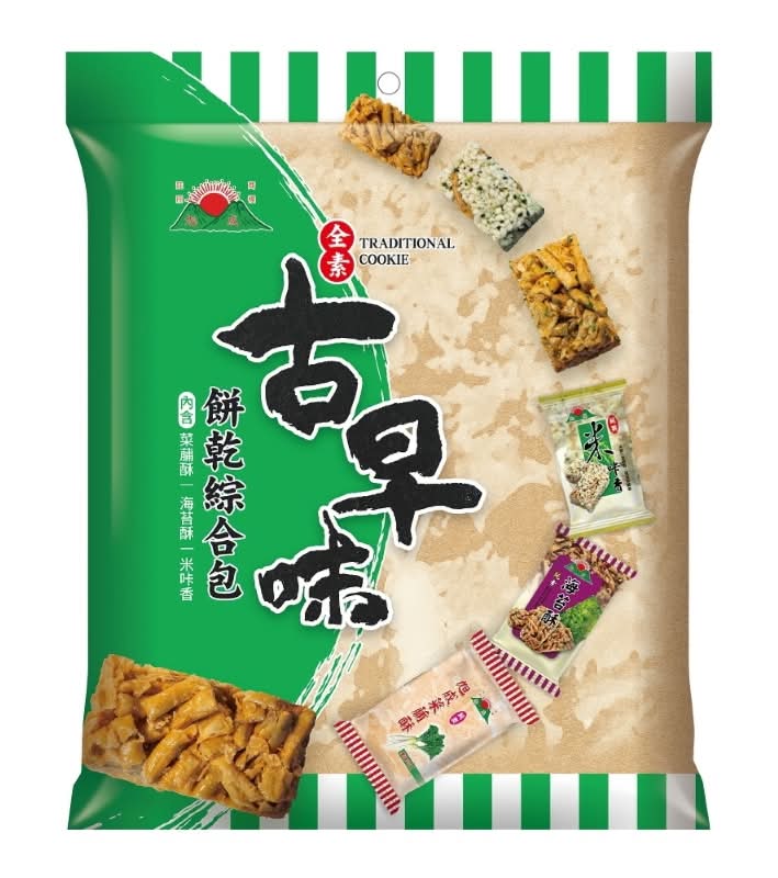 旭成古早味餅乾綜合包 <255g克 x 1 x 1Bag袋>