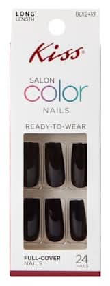 Kiss® Salon Color Never Not Full-Cover Nails 24-Count